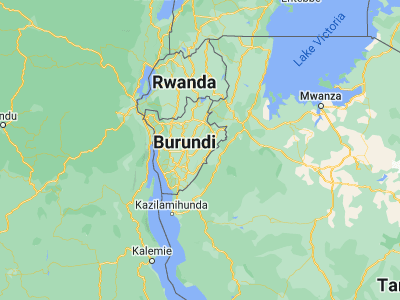 Map showing location of Ruyigi (-3.47639, 30.24861)