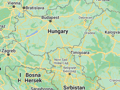 Map showing location of Ruzsa (46.28806, 19.74714)