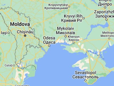 Map showing location of Rybakivka (46.61712, 31.34995)