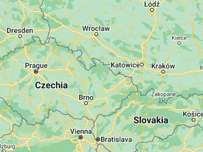 Map showing location of Rýmařov (49.93183, 17.27177)