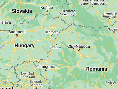 Map showing location of Săcădat (47.03333, 22.15)