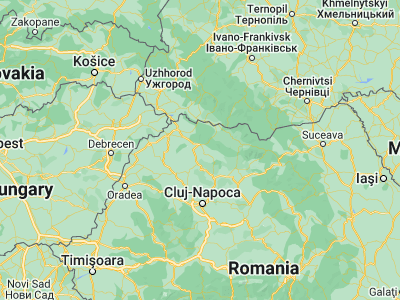 Map showing location of Săcălăşeni (47.58333, 23.56667)