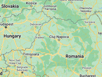 Map showing location of Săcueu (46.83333, 22.93333)