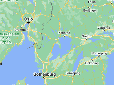 Map showing location of Säffle (59.13229, 12.92888)