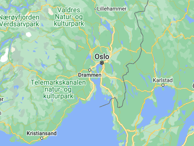 Map showing location of Sætre (59.68167, 10.52472)