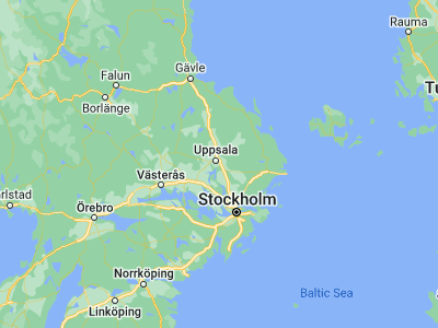 Map showing location of Sävja (59.82083, 17.69899)
