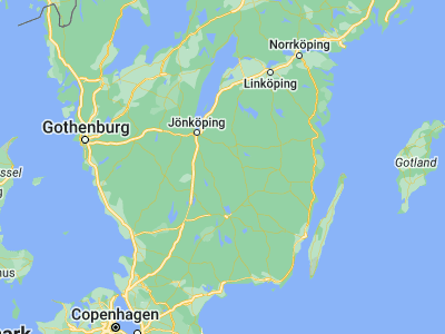 Map showing location of Sävsjö (57.40327, 14.66244)