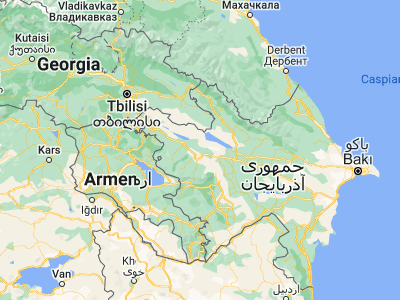 Map showing location of Safaraliyev (40.76583, 46.40889)