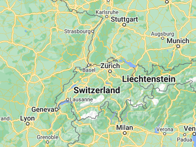 Map showing location of Safenwil (47.3214, 7.98122)