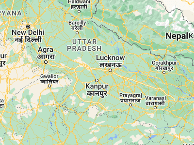 Map showing location of Safīpur (26.73783, 80.3435)