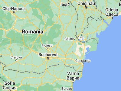 Map showing location of Săgeata (45.1, 26.98333)