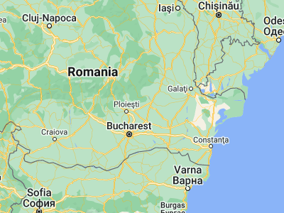 Map showing location of Săhăteni (45.03333, 26.51667)