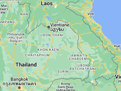 Map showing location of Sahatsakhan (16.71236, 103.5202)