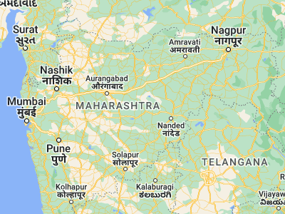 Map showing location of Sailu (19.46667, 76.46667)