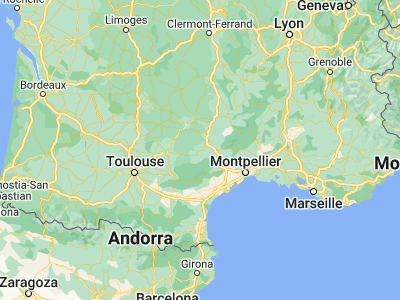 Map showing location of Saint-Affrique (43.95575, 2.88915)