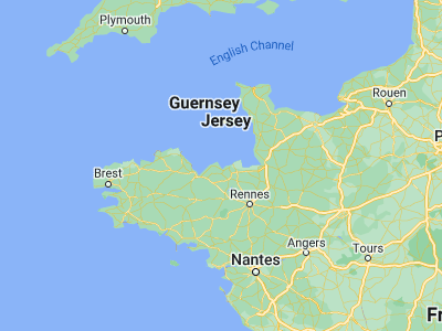 Map showing location of Saint-Cast-le-Guildo (48.63028, -2.25777)