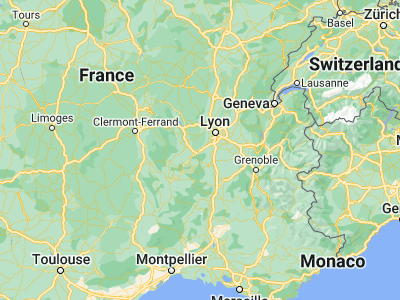 Map showing location of Saint-Chamond (45.47365, 4.52541)