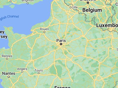 Map showing location of Saint-Cloud (48.84598, 2.20289)