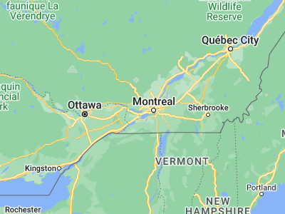 Map showing location of Saint-Eustache (45.565, -73.90554)