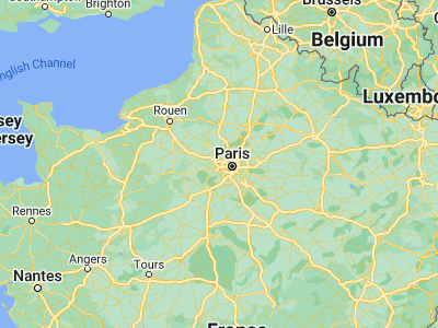 Map showing location of Saint-Germain-en-Laye (48.9, 2.08333)