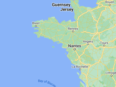Map showing location of Saint-Gildas-de-Rhuys (47.5006, -2.83825)