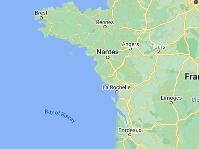 Map showing location of Saint-Gilles-Croix-de-Vie (46.68333, -1.93333)