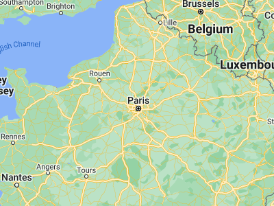 Map showing location of Saint-Gratien (48.9735, 2.28729)