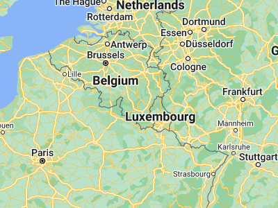 Map showing location of Saint-Hubert (50.02668, 5.37401)