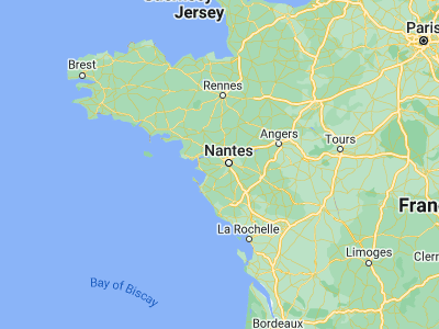 Map showing location of Saint-Jean-de-Boiseau (47.19315, -1.7234)