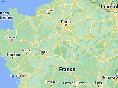 Map showing location of Saint-Jean-de-la-Ruelle (47.91127, 1.86483)