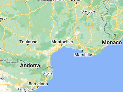 Map showing location of Saint-Jean-de-Védas (43.57759, 3.82603)
