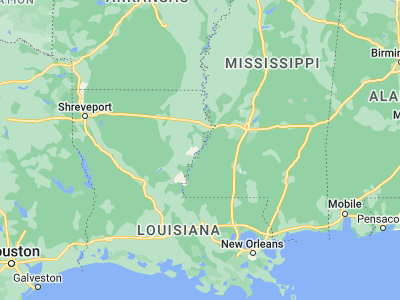 Map showing location of Saint Joseph (31.91849, -91.23345)
