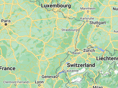 Map showing location of Saint-Loup-sur-Semouse (47.88345, 6.2753)