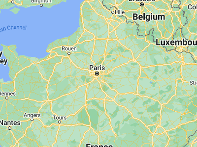 Map showing location of Saint-Mandé (48.83864, 2.41579)