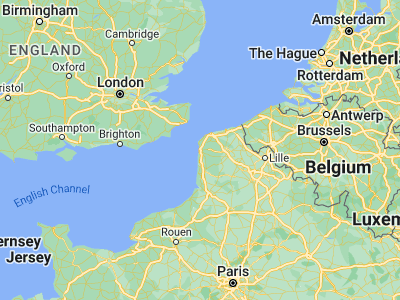 Map showing location of Saint-Martin-Boulogne (50.72691, 1.61864)