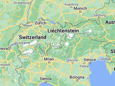 Map showing location of Saint Moritz (46.4984, 9.83909)