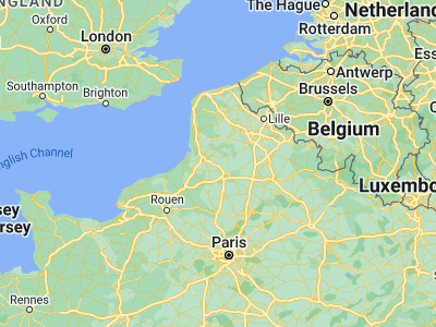 Map showing location of Saint-Ouen (50.03819, 2.12088)