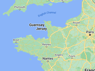 Map showing location of Saint-Pair-sur-Mer (48.81455, -1.56761)