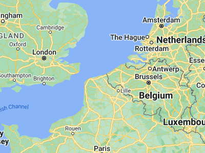 Map showing location of Saint-Pol-sur-Mer (51.03116, 2.33984)