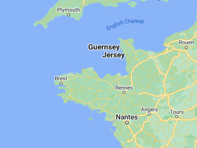 Map showing location of Saint-Quay-Portrieux (48.64992, -2.83058)