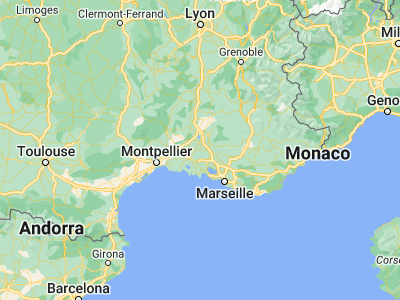 Map showing location of Saint-Rémy-de-Provence (43.78848, 4.83167)