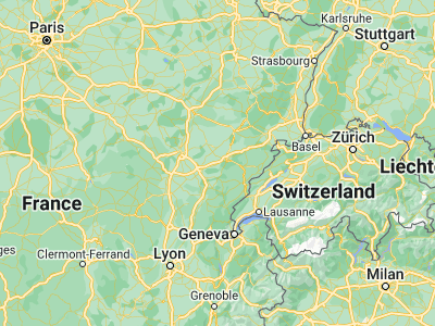Map showing location of Saint-Vit (47.18333, 5.81667)