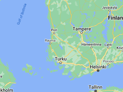 Map showing location of Säkylä (61.03333, 22.33333)