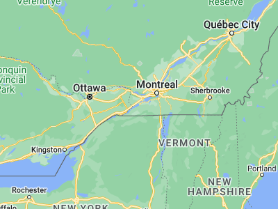 Map showing location of Salaberry-de-Valleyfield (45.25008, -74.13253)