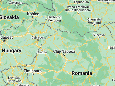Map showing location of Sălăţig (47.36667, 23.13333)