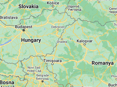 Map showing location of Salonta (46.8, 21.65)