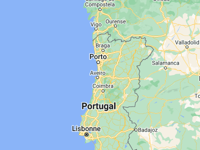 Map showing location of Salreu (40.73971, -8.5572)
