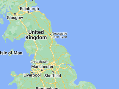 Map showing location of Saltburn-by-the-Sea (54.58237, -0.97367)