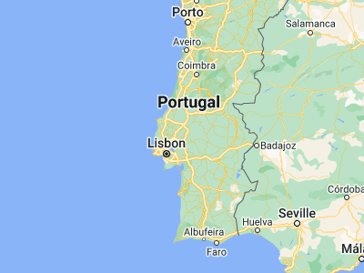 Map showing location of Salvaterra de Magos (39.02788, -8.7935)