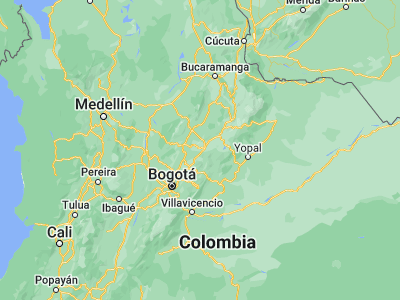 Map showing location of Samacá (5.49274, -73.48537)